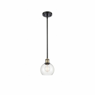 Athens - 1 Light Mini Pendant In Industrial Style-7.88 Inches Tall and 6 Inches Wide