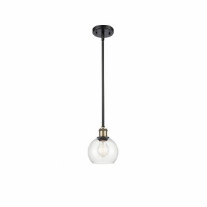 Athens - 1 Light Mini Pendant In Industrial Style-7.88 Inches Tall and 6 Inches Wide - 1 of 1