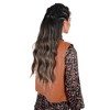 Alilang One Piece Long Wavy Curly Clip in Hair Wig Extension 20 Inches High for Women 4 Clips - 2 of 4
