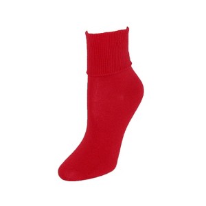 Jefferies Socks Women's Organic Cotton Turn Cuff Socks - 1 of 1