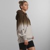 Women's Emerson Ombre Oversized Hooded Sweatshirt - 3 of 4