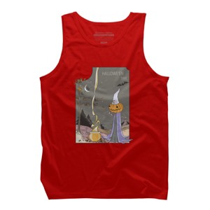 Men's Design By Humans Halloween magic brewery By runcatrun Tank Top - 1 of 2