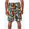 KingSize Men's Big & Tall Licensed Novelty Pajama Lounge Shorts - 3 of 4