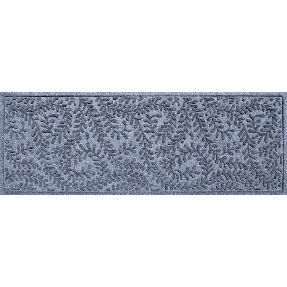 Photos - Doormat Bungalow Flooring 1'10"x5' WaterHog Runner Boxwood Indoor/ Blue Sto 