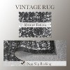 Washable Runner Rug Runner Vintage Rug Non Slip Kitchen Rugs Floral Oriental Low Pile Entryway Rug Soft Rugs Stain Resistant Carpet - 4 of 4