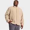 Men's High Pile Fleece Full Zip Sweatshirt - All In Motion™ - 3 of 3