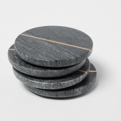 4pk Olivewood Coasters - Threshold™