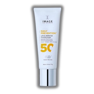 Image Skincare Daily Prevention Ultra Defense Moisturizer SPF50 (2.6 oz) - Anti-Aging Benefits, Minimizes Shine, UV Protection & Smooth Skin- - 1 of 2