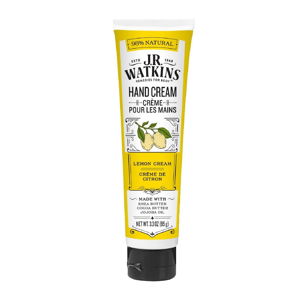 UPC 818570002542 product image for J.R. Watkins Hand Cream - Lemon - 3.3 oz | upcitemdb.com