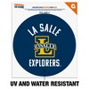 La Salle University Explorers Logo Automotive Car Window Locker Circle Bumper Sticker - 2 of 4