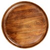Royal Hampton Round Mango Wood Coffee Table With Splayed Metal Legs - 3 of 4