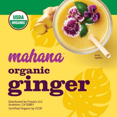 Frieda's Organic Mahana Ginger - 8oz