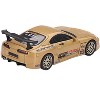 Toyota Supra (A80) "Top Secret GT-300" RHD Gold Metallic with Graphics Limited Edition 1/64 Diecast Model Car by Mini GT - 4 of 4