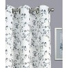 Kate Aurora 2 Pack Shabby Chic Grommet Top Floral Cherry Blossom Curtain Panels - 3 of 3