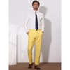 Lars Amadeus Men's Business Plaid Casual Slim Fit Checked Dress Trousers - 3 of 4