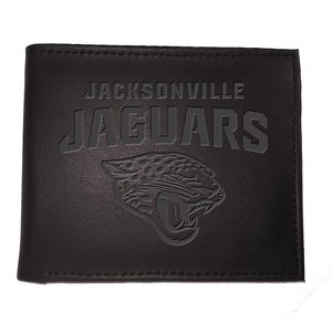 Evergreen Jacksonville Jaguars Bi Fold Leather Wallet - 1 of 2