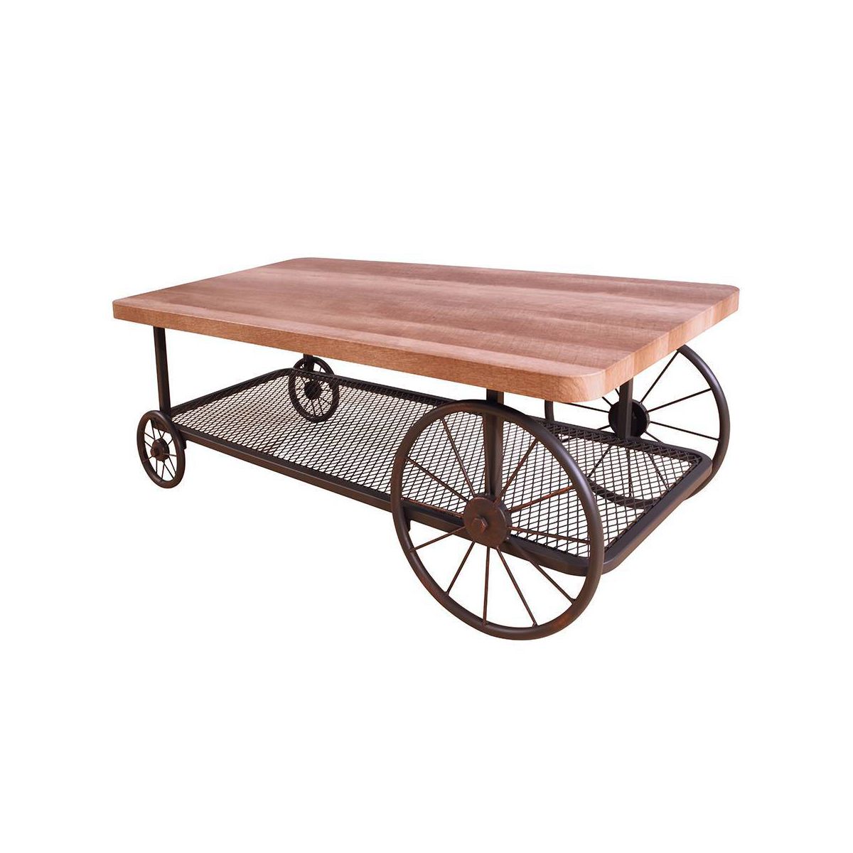Acme Furniture Francie Coffee Table Oak/Antique Gray