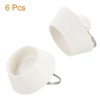 Unique Bargains Rubber Flexible Bathtub Sink Drain Stoppers with Hanging Ring 6 Pcs - 3 of 4