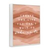 Stupell Industries Uplifting Inspirational Quote Geometric Stripes Design Framed Giclee Art, White, 11" x 14" - 2 of 4