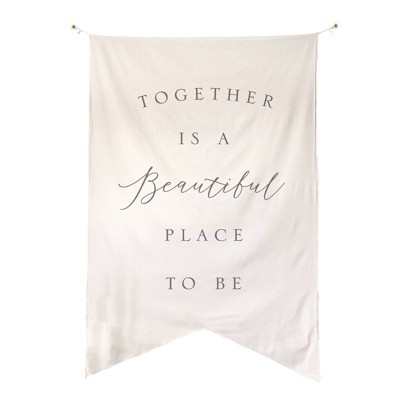 Party Fabric Backdrop White