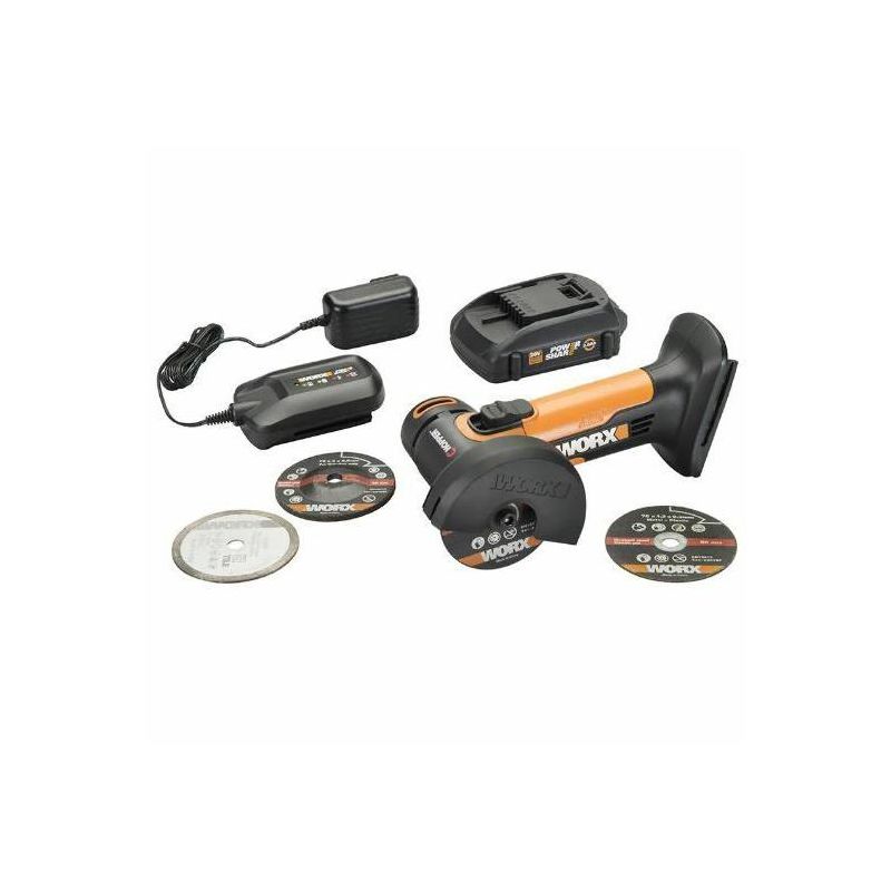 Worx WX801L 20V 3'' Cordless Mini Cutter (Battery & Charger Included), 1 of 10