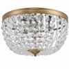 Crystorama Lighting Nola 3 - Light Flush Mount in  Vibrant Gold - 2 of 4