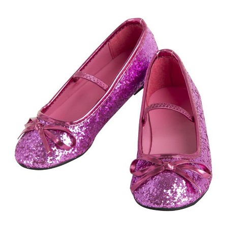 Rubies Girls Ballet Shoe Pink 9/10 : Target