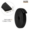 Unique Bargains Weather-Proof DIY Gasket Protection EPDM Rubber Foam Sheet Strips - 2 of 4