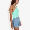 Anna-Kaci Women's Ribbed Halter Neck Tank Top with Slim Fit and Comfortable Stretch - 3 of 4