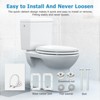CuisinSmart Toilet Seat with Built-In Potty Training Seat, Toilet Seat with Toddler Seat, Magnetic Kids Toilet Seat - 4 of 4