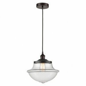 Oxford - 1 Light Cord Hung Mini Pendant In Modern Style-12.13 Inches Tall and 11.75 Inches Wide - 1 of 1