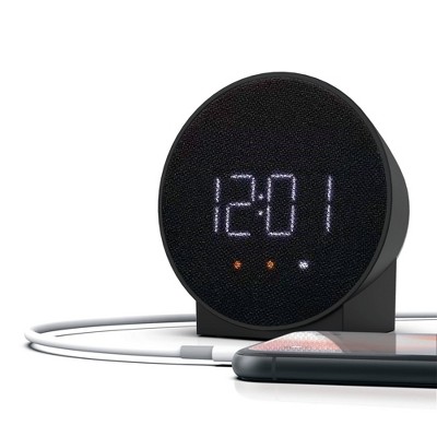 Small Round Alarm Table Clock Black - Capello_2