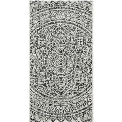 Courtyard Cy8734 Power Loomed Indoor/outdoor Accent Rug - Light Grey ...