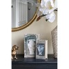 Gulches Set of 2 Decorative Book Boxes with Blue and Gold Amphora Vase Motifs(Large: 7"x3"x10.5", Small: 5"x2"x8.3") - 2 of 4
