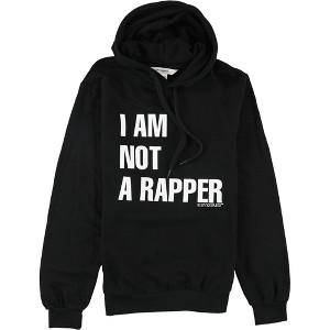 Elevenparis Mens I Am Not A Rapper Hoodie Sweatshirt - 1 of 2