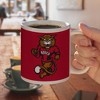 North Dakota State College of Science Primary Logo Ceramic Coffee Mug Novelty Gift Mugs for Coffee Tea and Hot Drinks 11oz White - 4 of 4