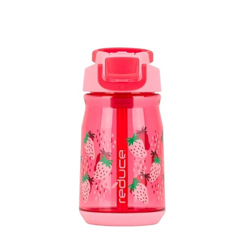 Reduce 14oz Plastic Hydrate Tritan Kids Water Bottle With Straw Lid Berry  Sweet : Target