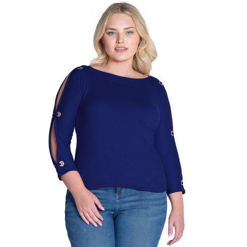 Cold shoulder best sale tops target