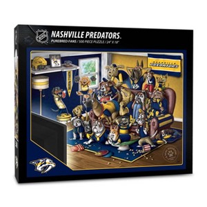 NHL Nashville Predators 500pc Purebred Puzzle - 1 of 3