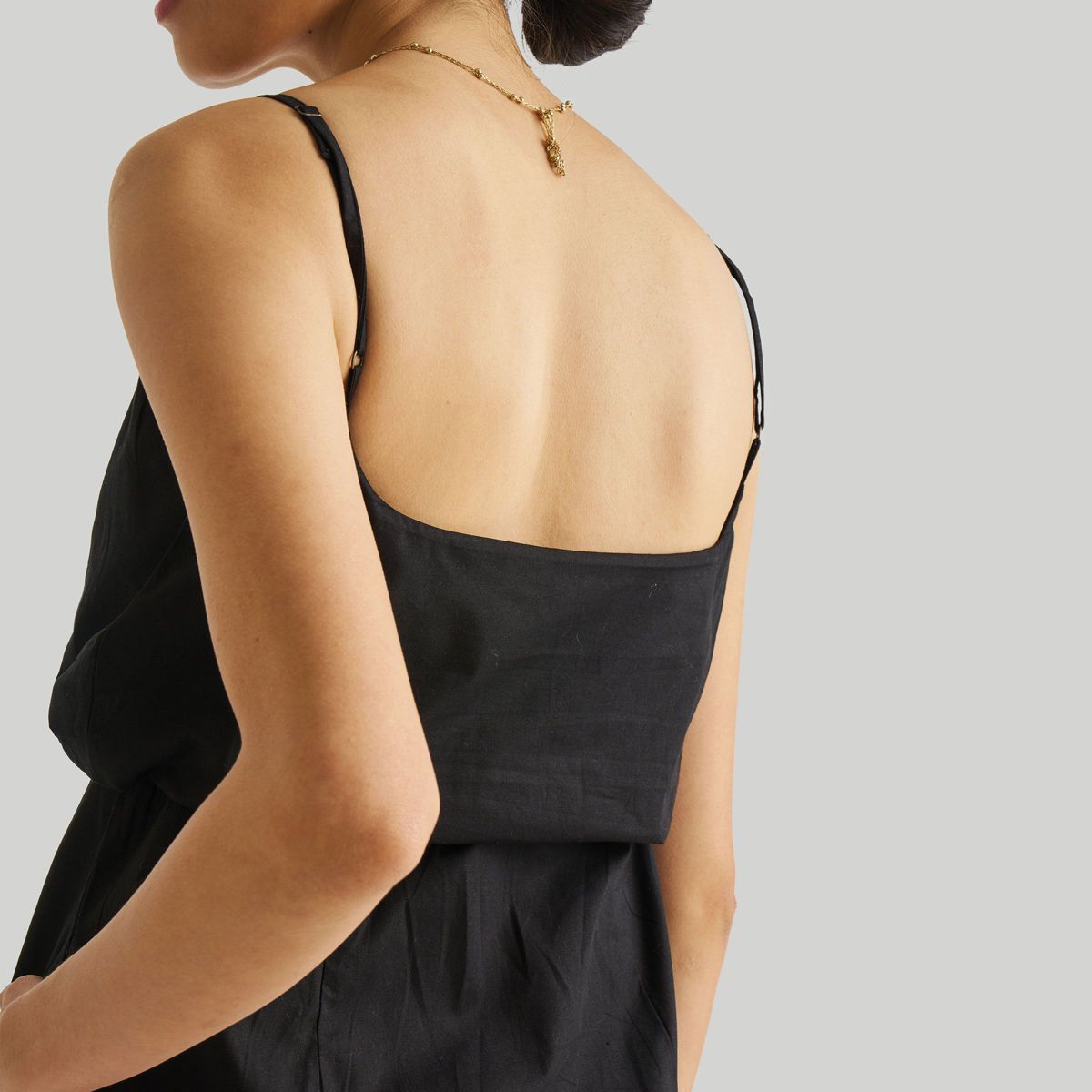 Reistor Women's Strappy Maxi Dress Black - thumbnail 7
