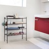 NEX 4 Tier Shoe Rack with Freestanding Storage Bronze: Metal Frame, Holds 16 Pairs, Shoe Organizer for Closet - 4 of 4