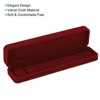 Unique Bargains Velvet Elegant Design Wedding Vintage Jewelry Storage Box - 4 of 4