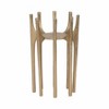 Aluminum Pillar Holder with Sculptural Elevated Spire Design for Modern Display - 3 of 4