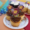 Central Michigan University Logo Heart Love Cupcake Picks Toppers Decoration Set of 6 - 4 of 4