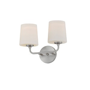 Maxim Lighting Bristol 2 - Light Wall Light in  Satin Nickel - 1 of 1