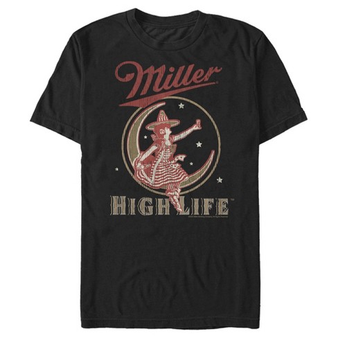 Men's Miller High Life Retro Lady Logo T-shirt : Target