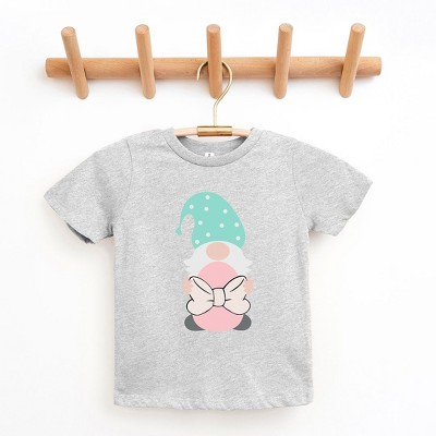 The Juniper Shop Easter Gnome With Egg Youth Short Sleeve Tee