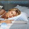FCNIOS Bed Pillows for Sleeping, Queen Size Pillows Set of 2, Cooling Pillow with Super Soft Down Alternative Fill for Side Back Stomach Sleepers - 3 of 4