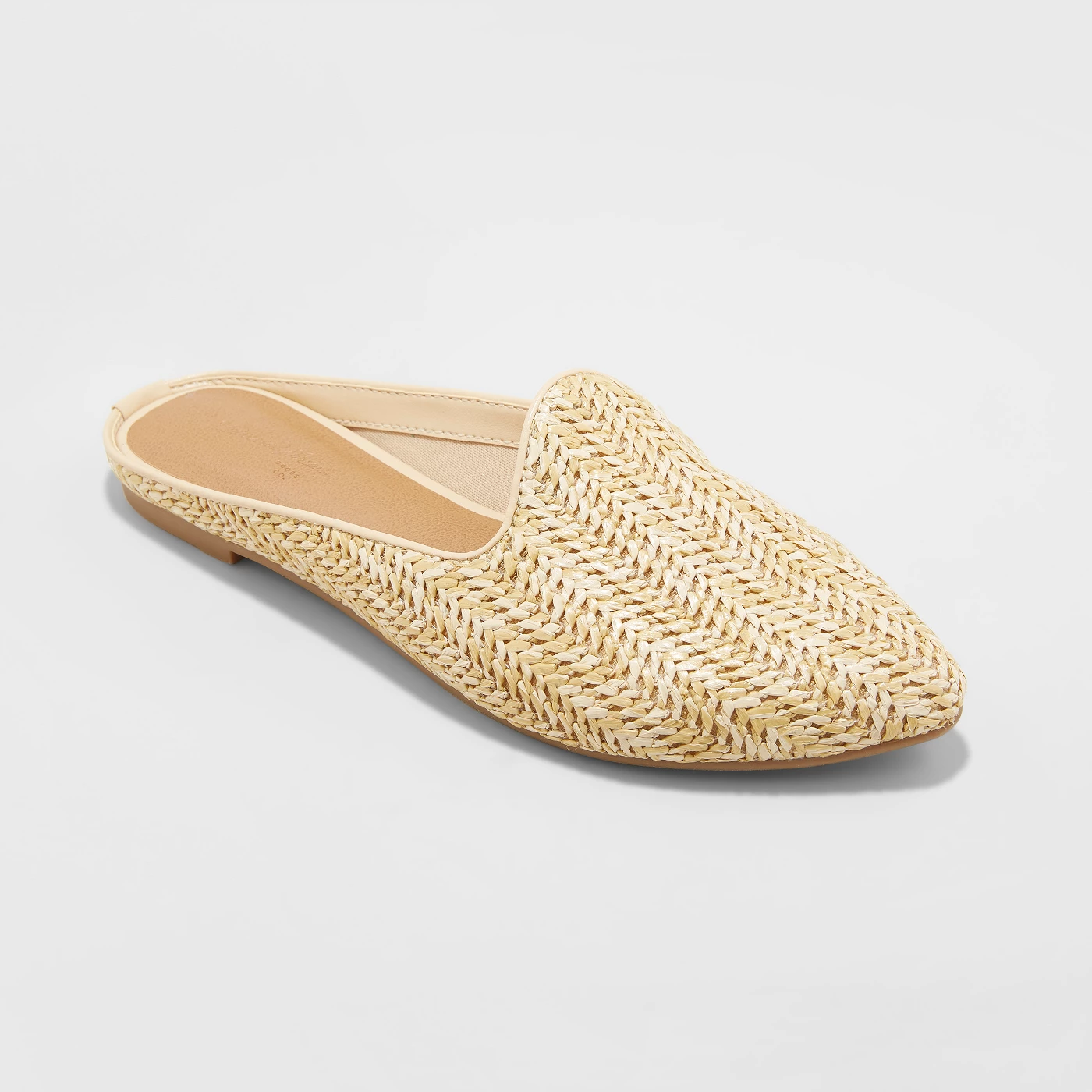 Women's Violet Woven Backless Mules - Universal Threadâ¢ - image 1 of 3