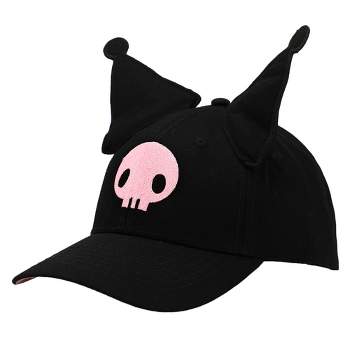 My Melody Kuromi Inspired Black Traditional Adjustable Cosplay Hat